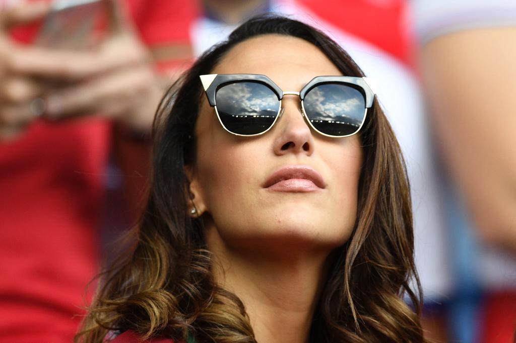 An Austria supporter is seen prior to the Euro 2016 group F football match between Portugal and Austria at the Parc des Princes in Paris on June 18, 2016. / AFP PHOTO / MARTIN BUREAU